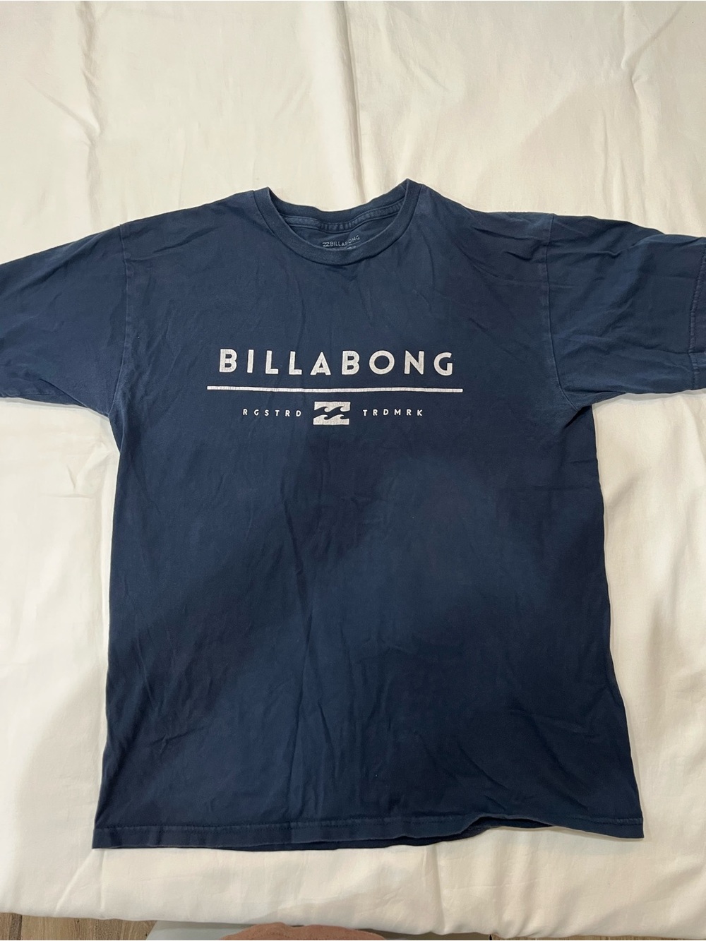 Billabong Navy Graphic Short Sleeve Tee